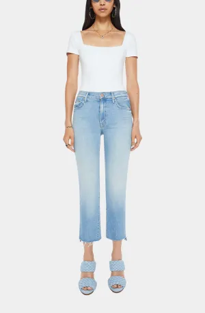 The Insider Crop Step Fray Jeans