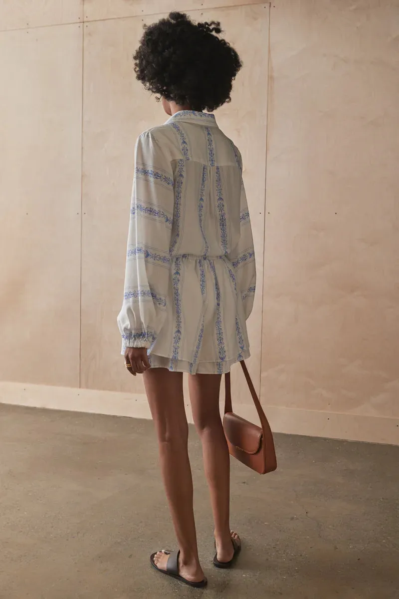 The Tia Shorts - Clio Stripe