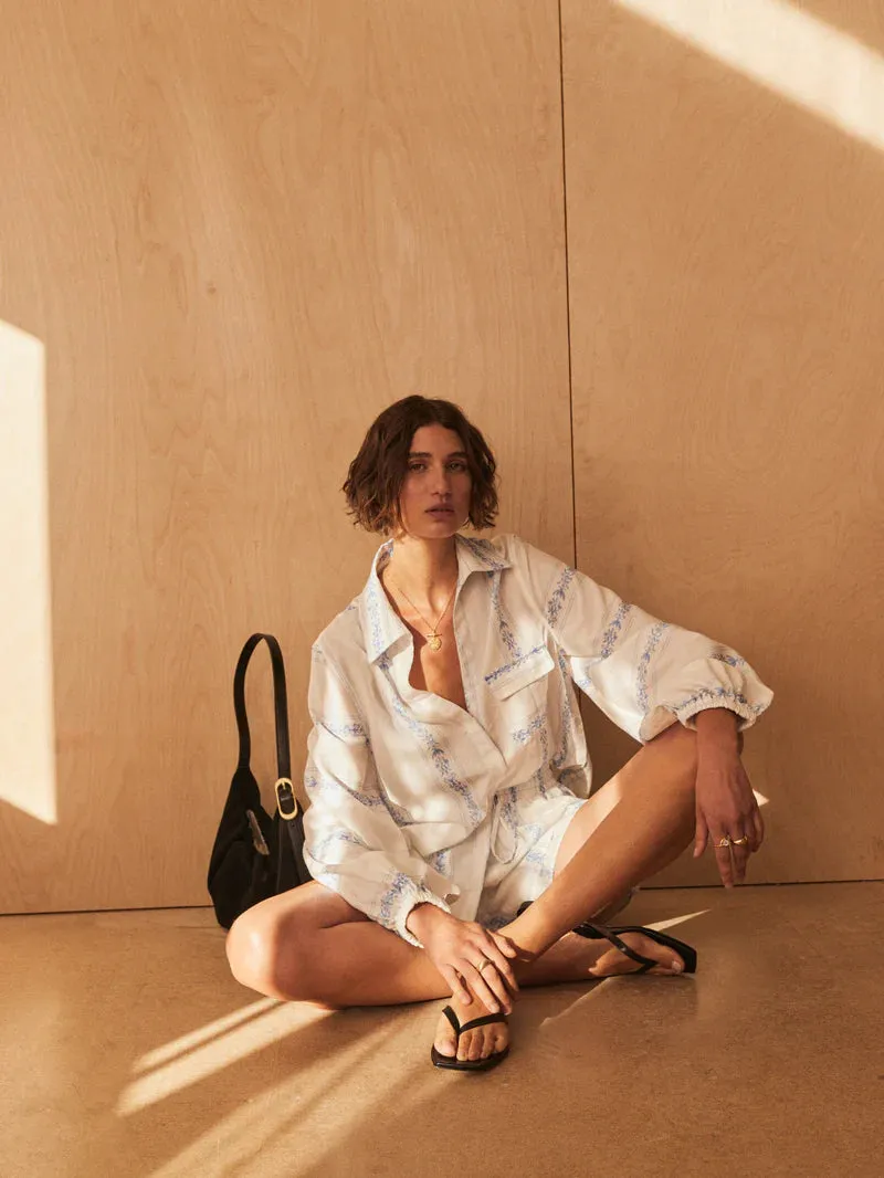 The Tia Shorts - Clio Stripe