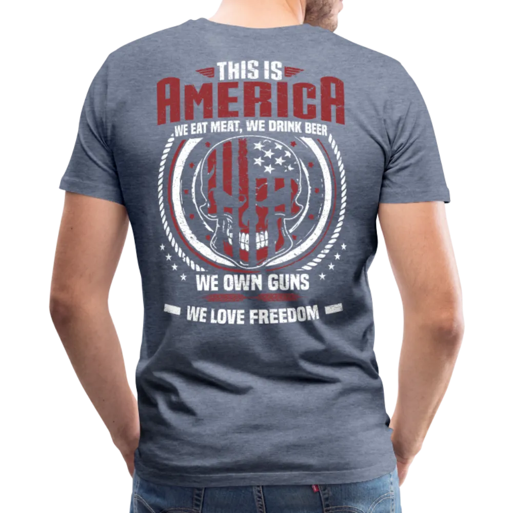 This is America Men's Premium T-Shirt (CK1841)