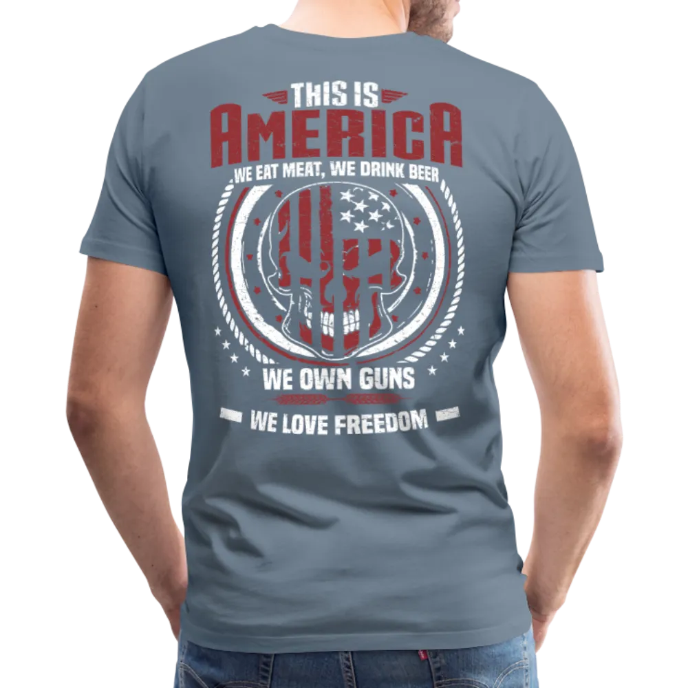 This is America Men's Premium T-Shirt (CK1841)
