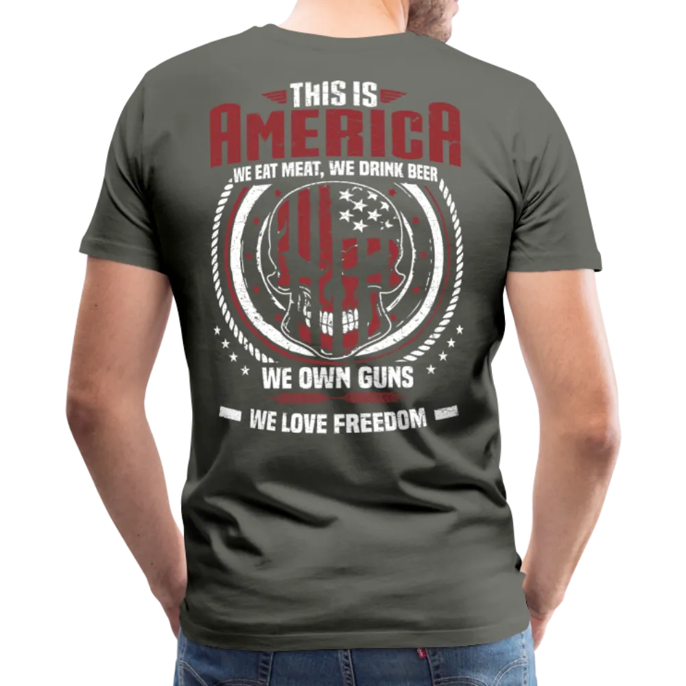 This is America Men's Premium T-Shirt (CK1841)