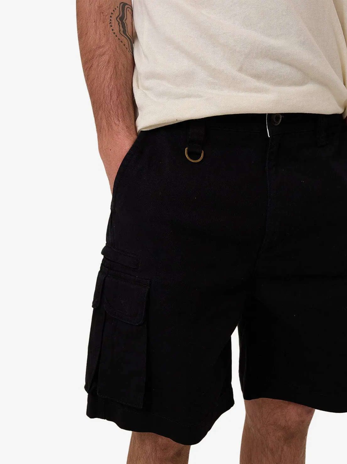 Thrills - Slacker Union Cargo Short - Black