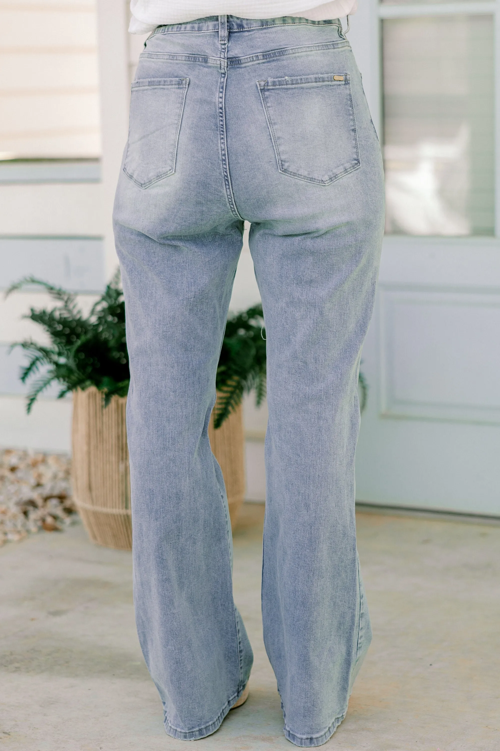 Through The Seasons Jeans, Light Wash