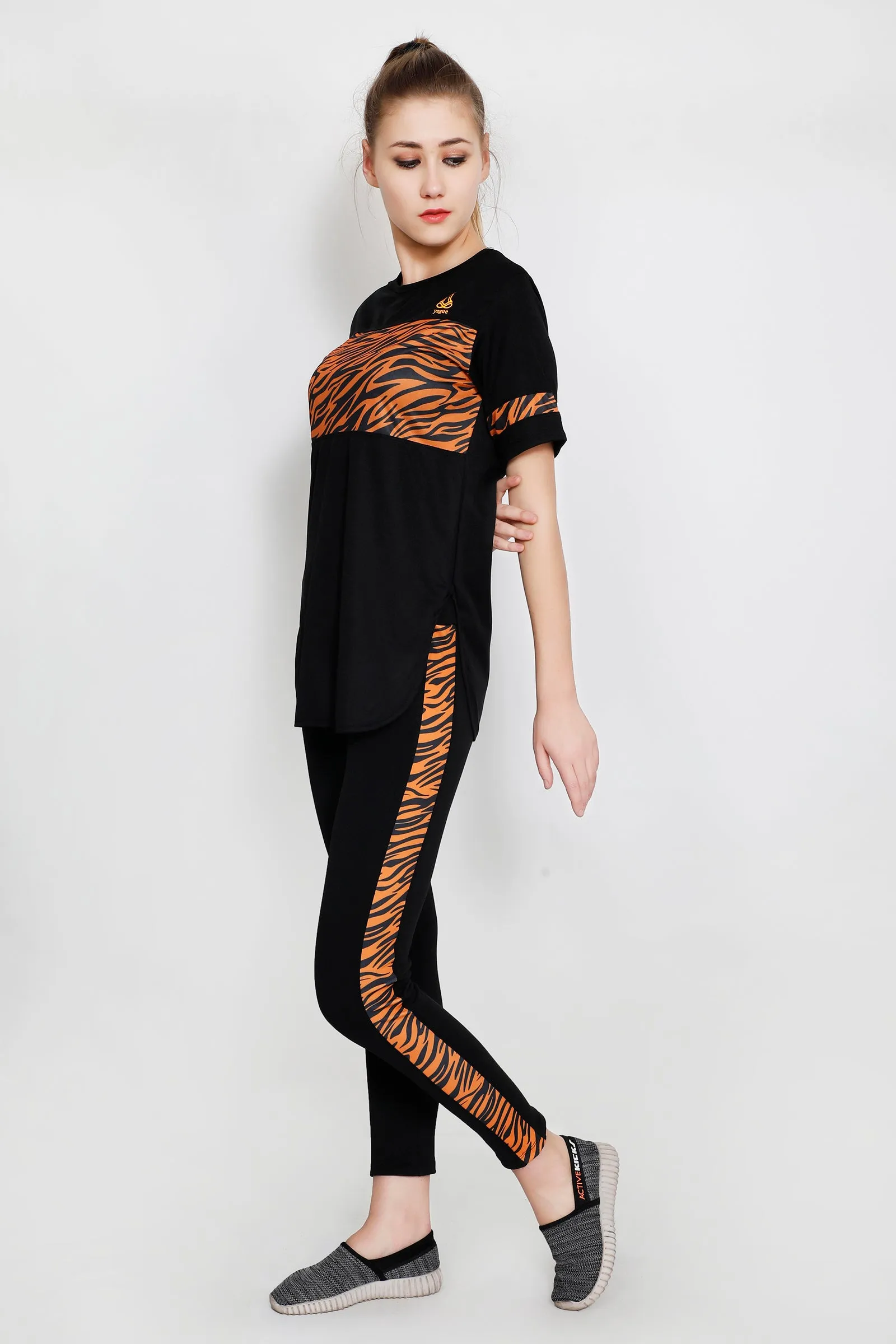 TigerStripes Long T-Shirt