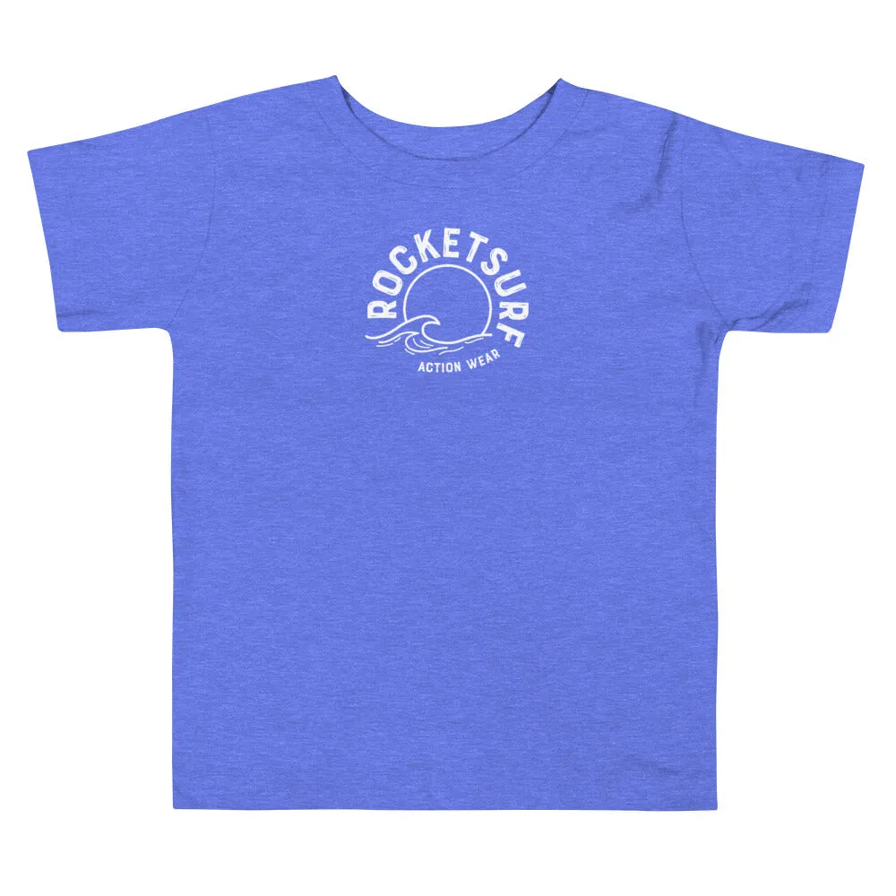 Toddler Short Sleeve Tee - Waves Logo