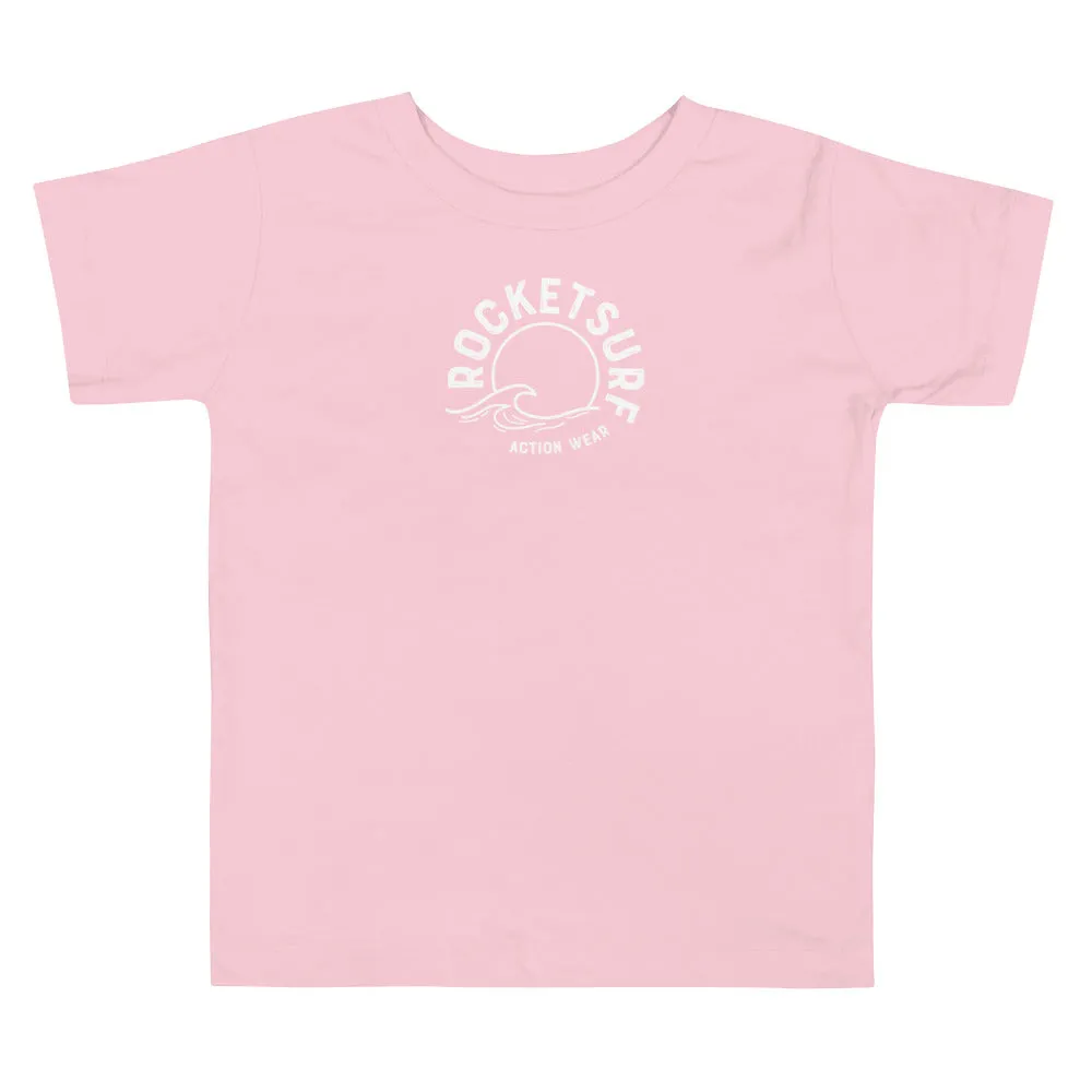 Toddler Short Sleeve Tee - Waves Logo