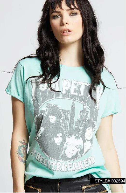 Tom Petty And The Heartbreakers 1977 Tee, Recycled Karma