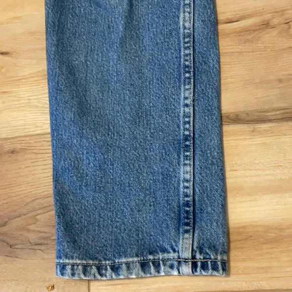 Tommy Hilfiger women size 6 denim medium blue jeans high rise cotton vintage y2k