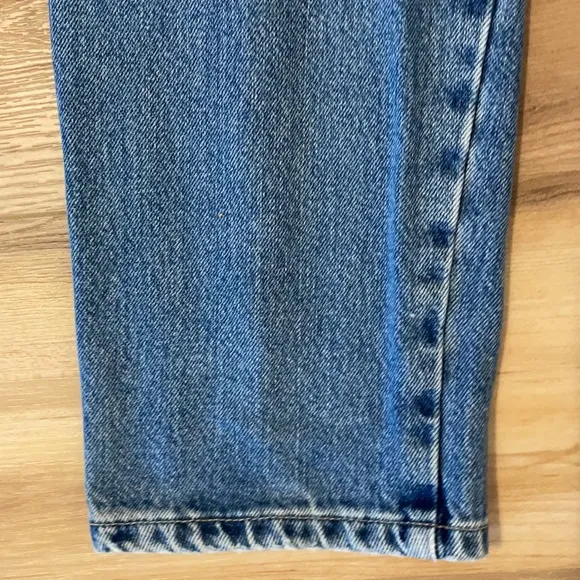 Tommy Hilfiger women size 6 denim medium blue jeans high rise cotton vintage y2k