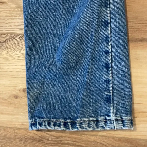 Tommy Hilfiger women size 6 denim medium blue jeans high rise cotton vintage y2k