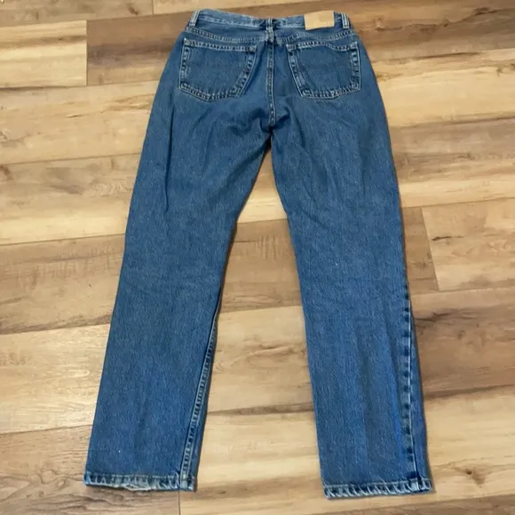 Tommy Hilfiger women size 6 denim medium blue jeans high rise cotton vintage y2k
