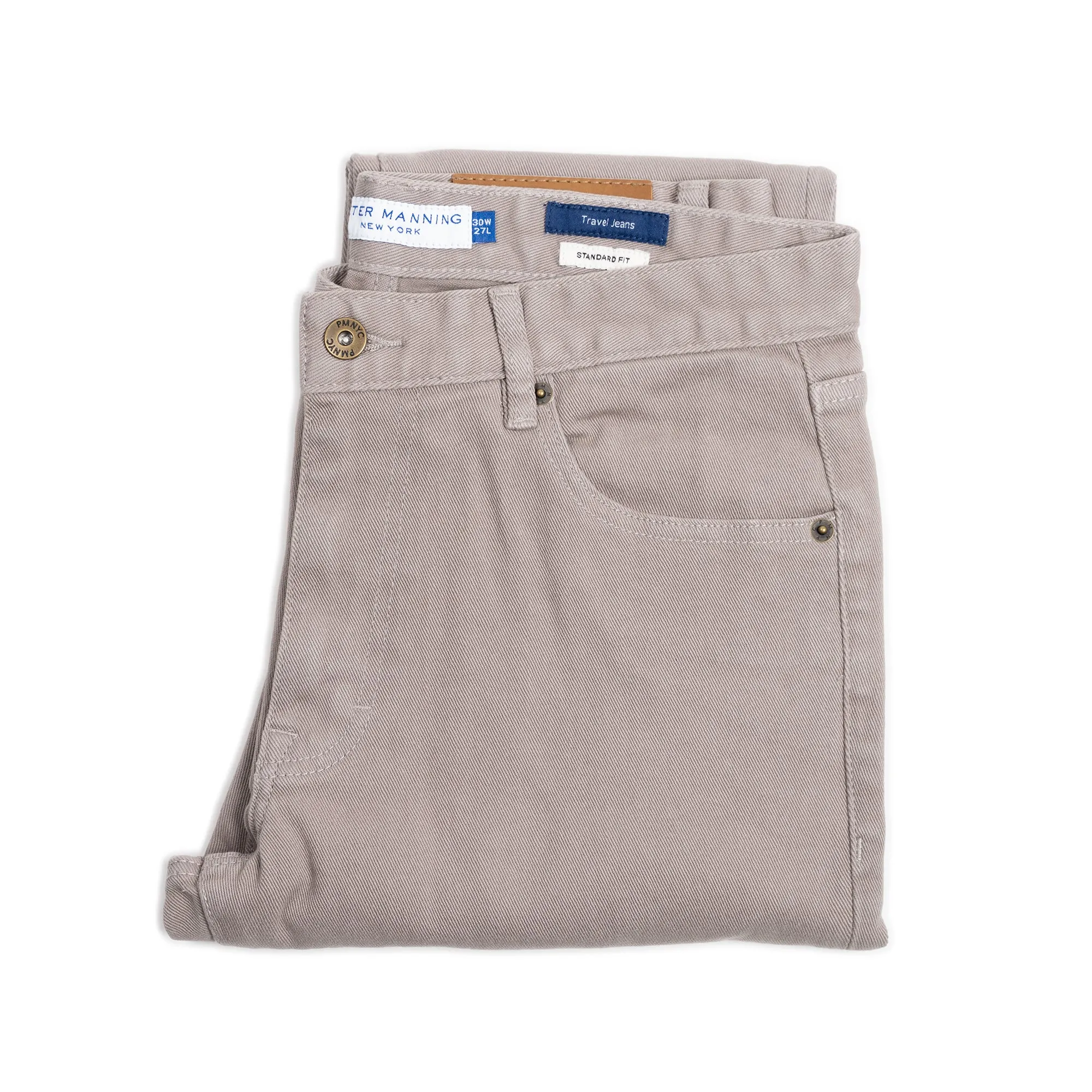 Travel Jeans Standard Fit - Light Grey