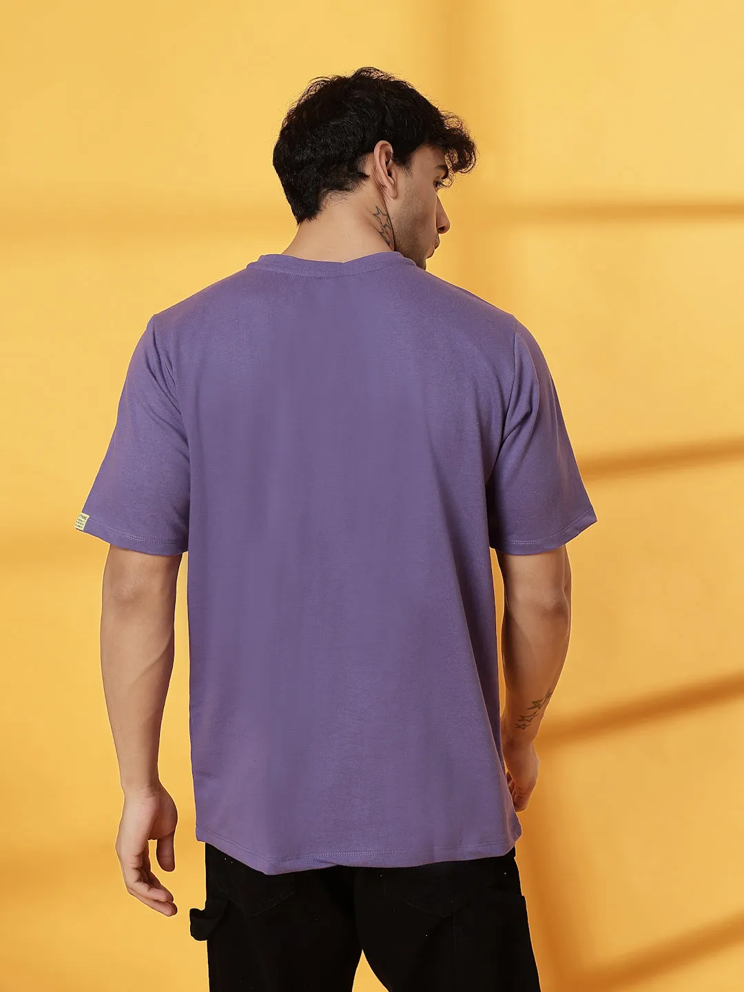 Trendy Back Print T-Shirt