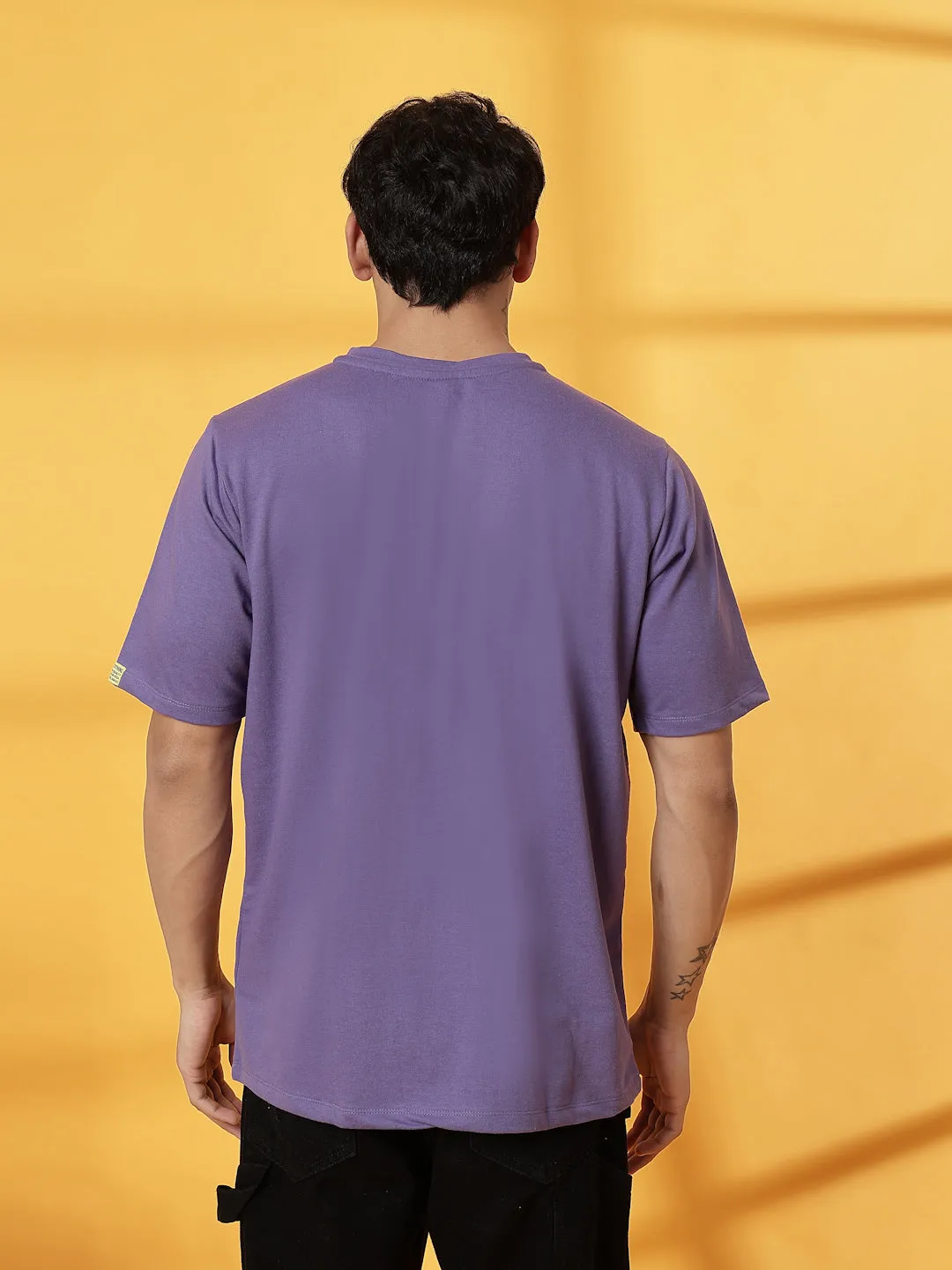 Trendy Back Print T-Shirt