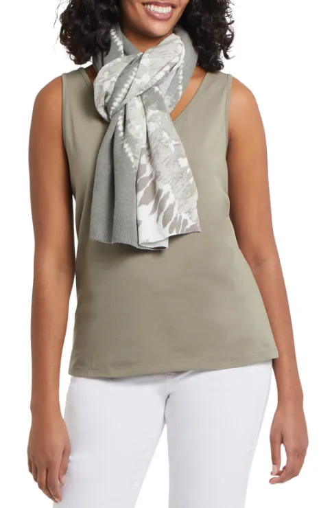 Tribal Poncho Scarf