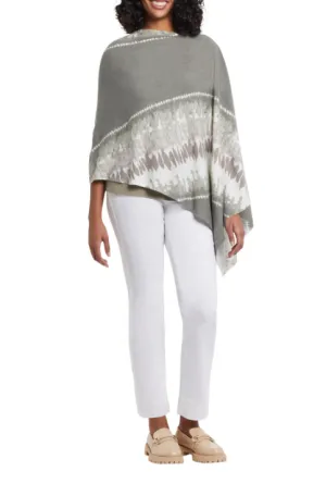 Tribal Poncho Scarf