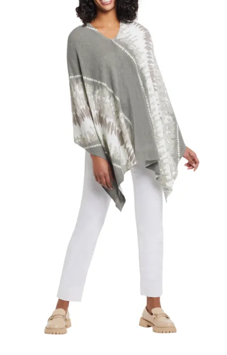 Tribal Poncho Scarf