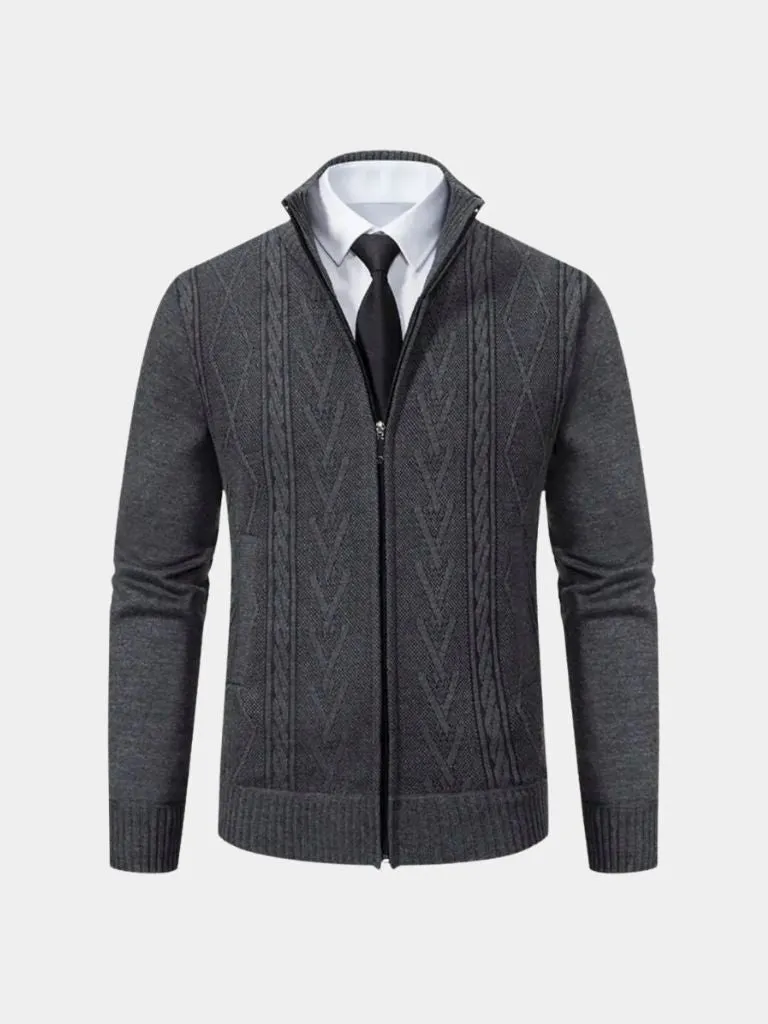 Tristan | Cashmere Zip Layer