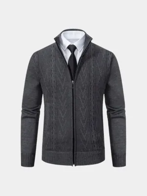 Tristan | Cashmere Zip Layer