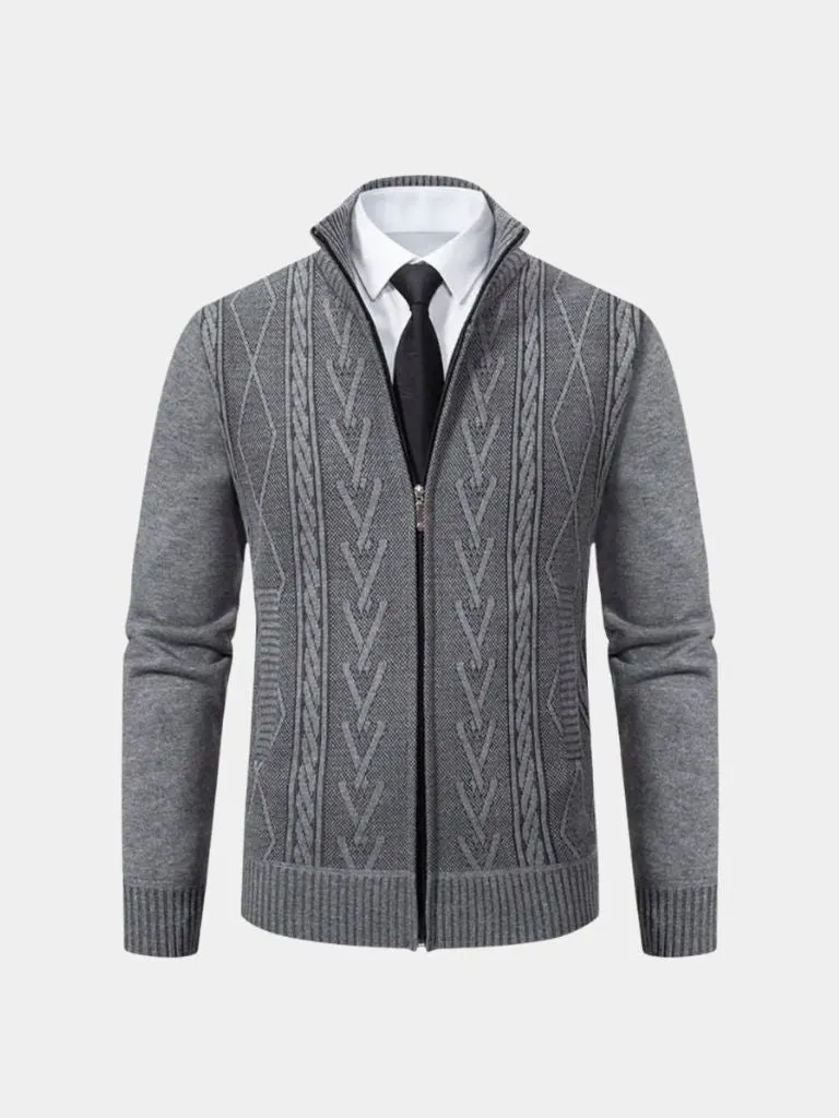 Tristan | Cashmere Zip Layer