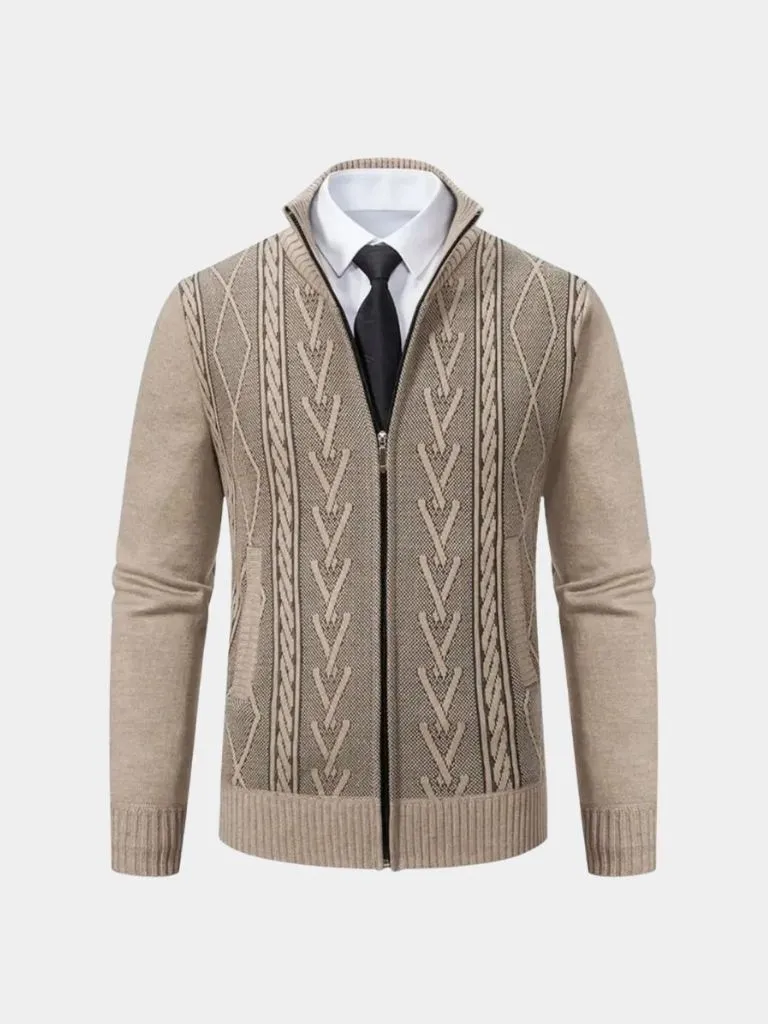 Tristan | Cashmere Zip Layer