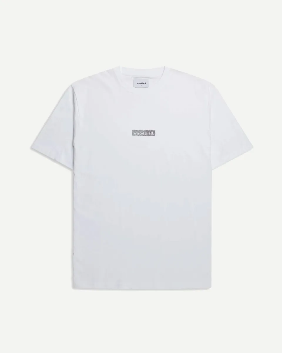 trope split Tee - White