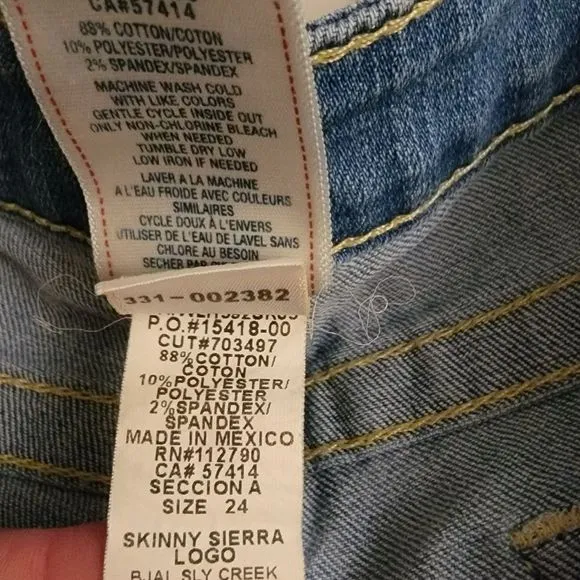 True Religion Light Wash Skinny Logo Jeans