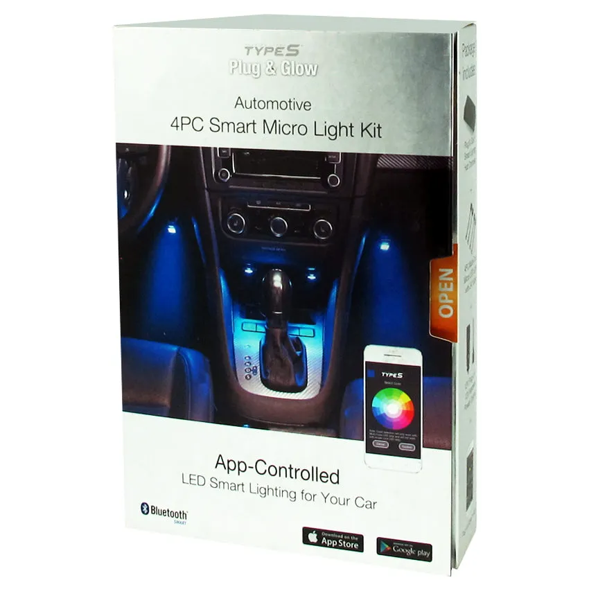 TYPE S Plug & Glow LM55391-60/6 4PC Smart Micro Light kit