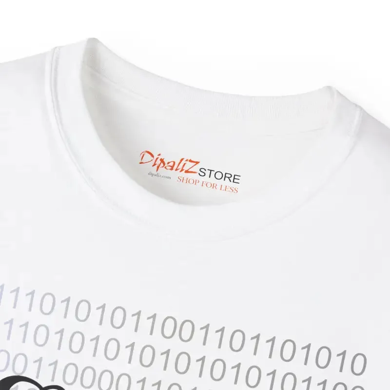 Ultra Cotton Tee for Coding and Coffee Fanatics