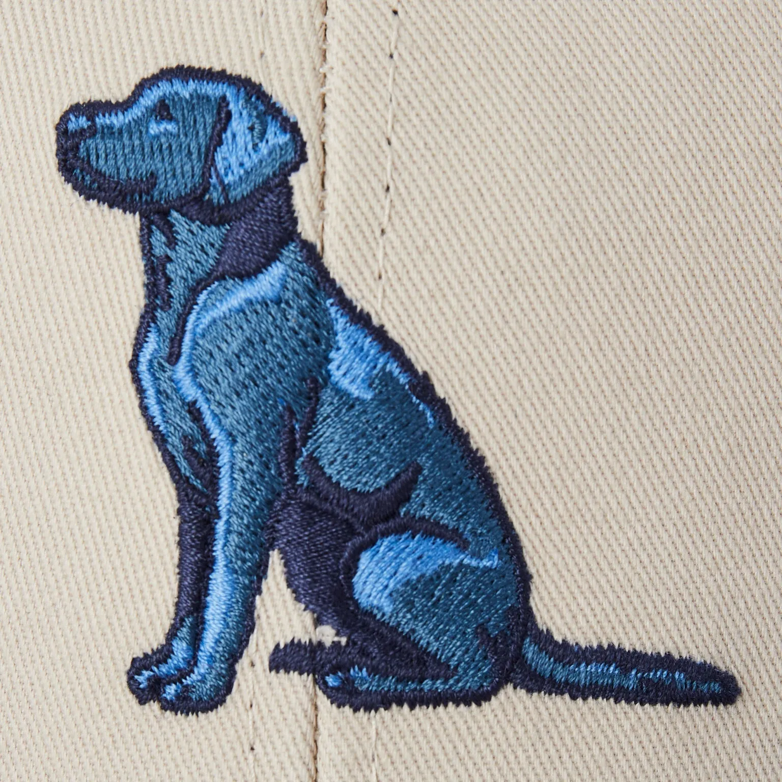 Unisex Clean Sitting Dog Trucker - Birch White - 132290