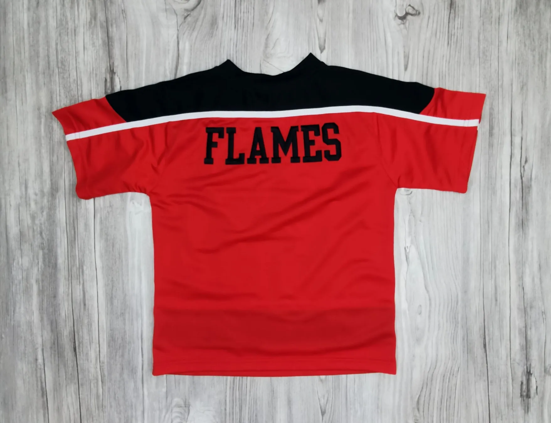 UNISEX SIZE 6X - Calgary Flames Jersey EUC B40