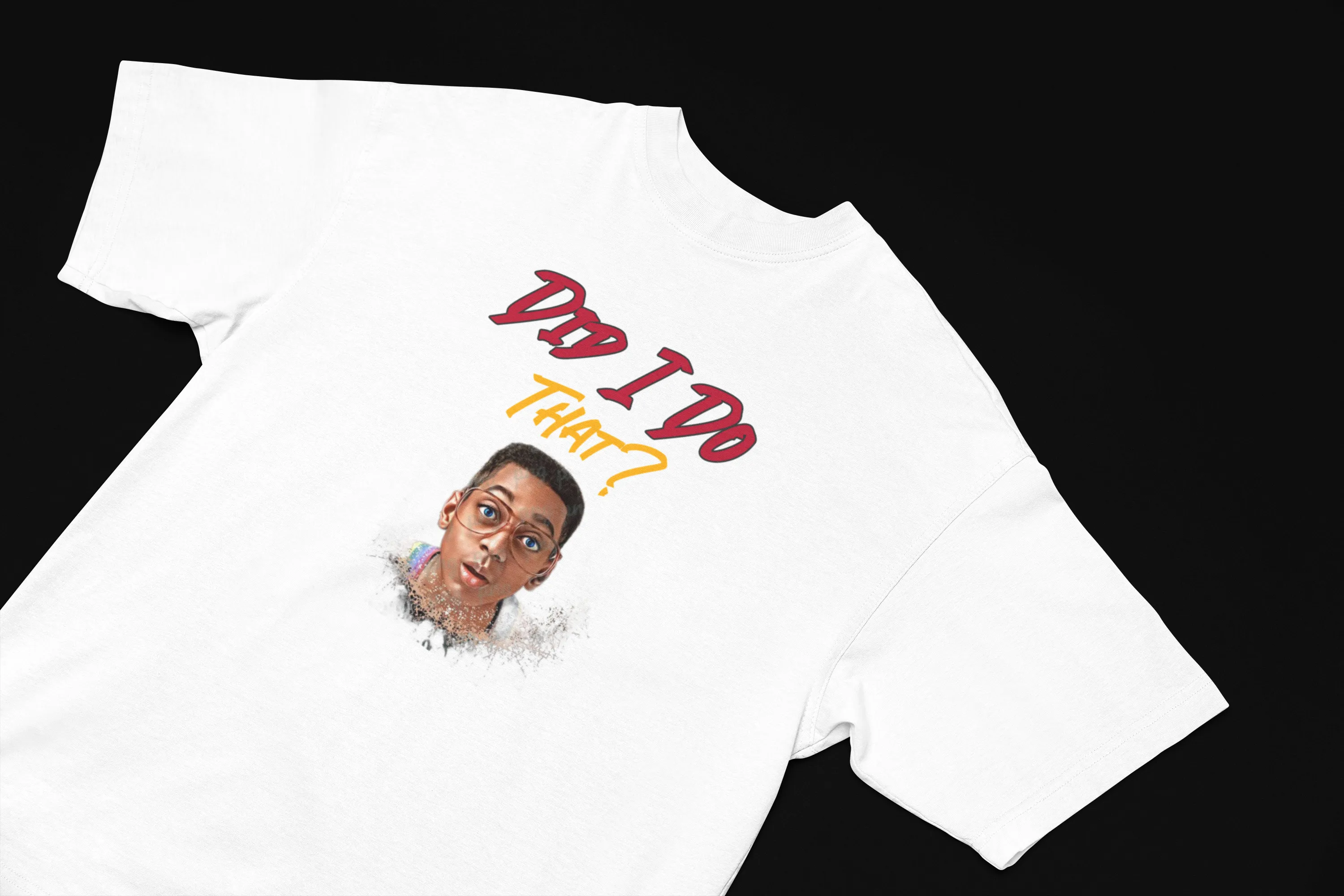 Urkel Vibes: Did I Do That? T-Shirt