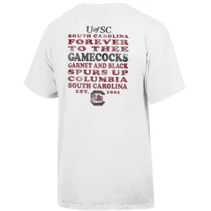 USC Stacked Words Short Sleeve T-Shirt