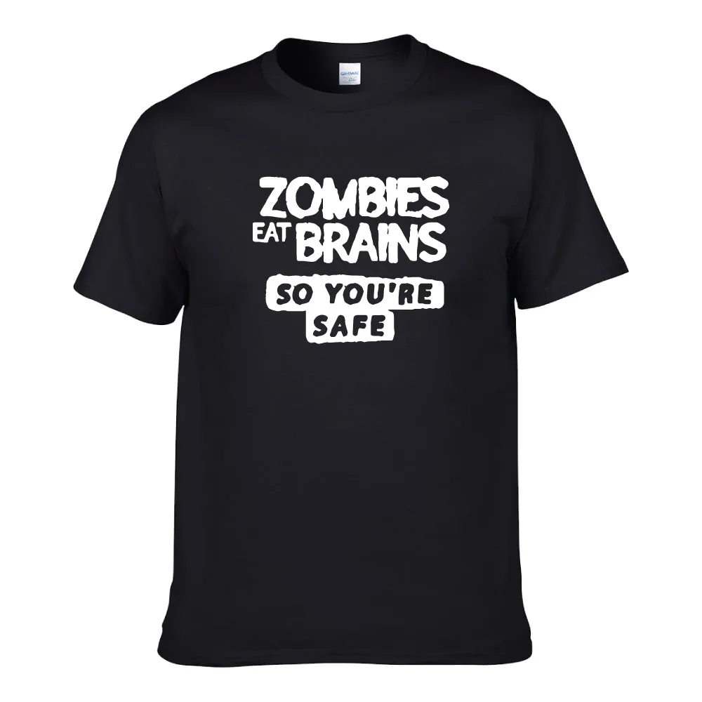 UT ZOMBIES EAT BRAINS Statement Unisex T-Shirt