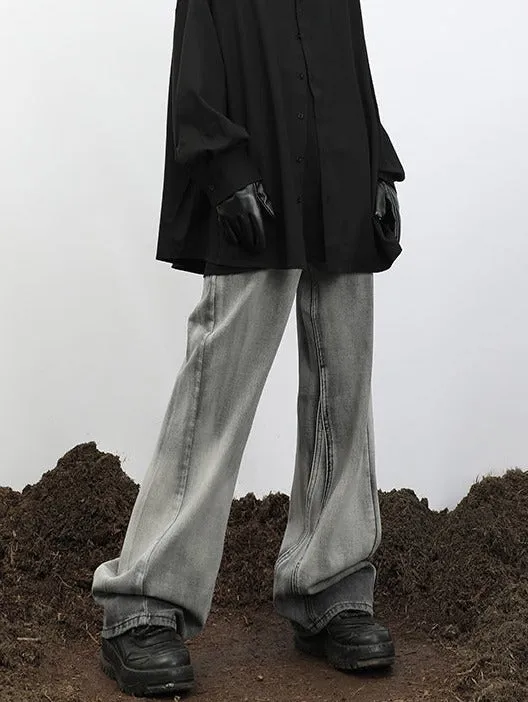 V Distressed Jeans