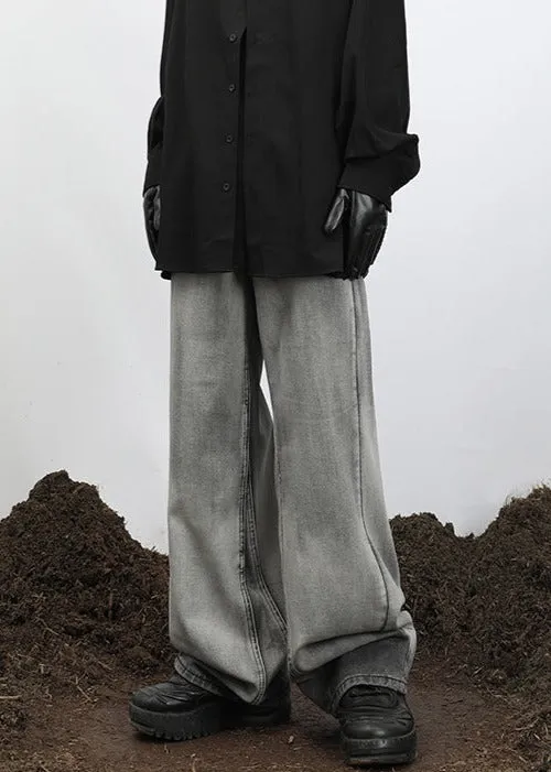 V Distressed Jeans