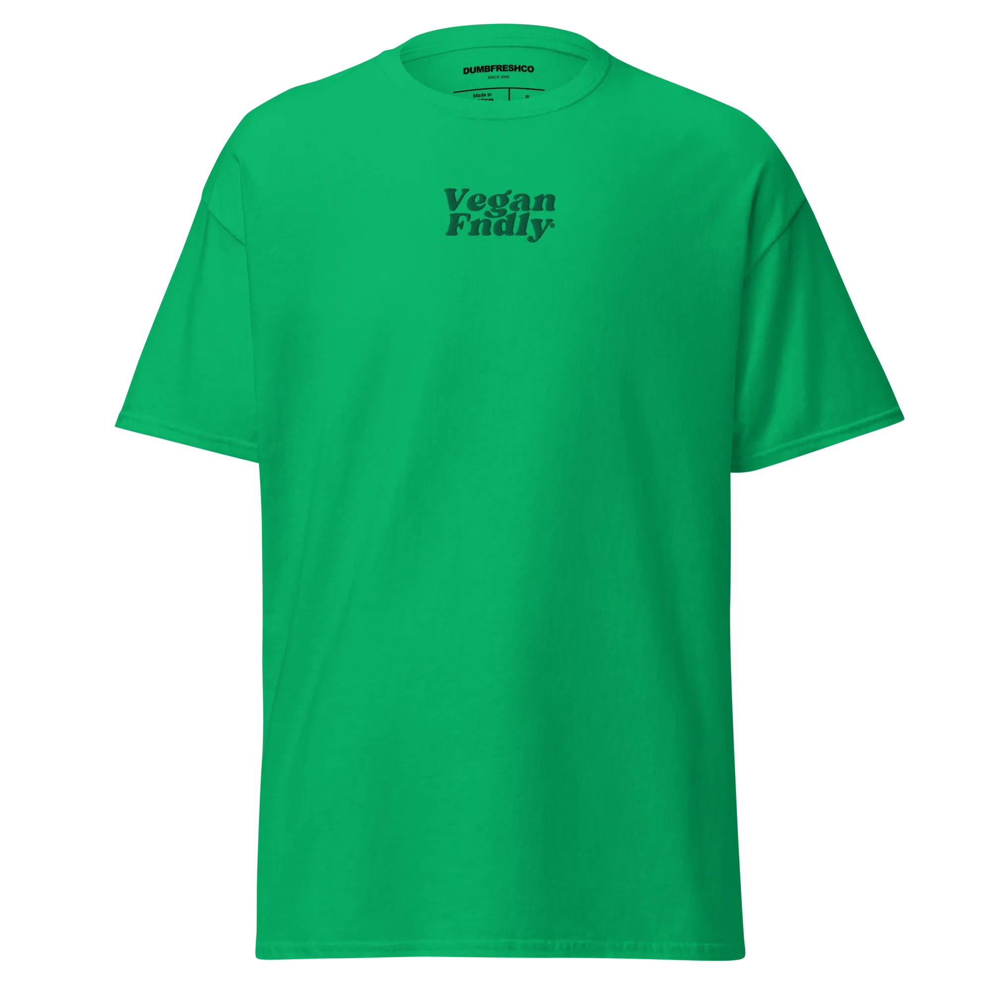 Vegan Fndly Embroidered T-Shirt