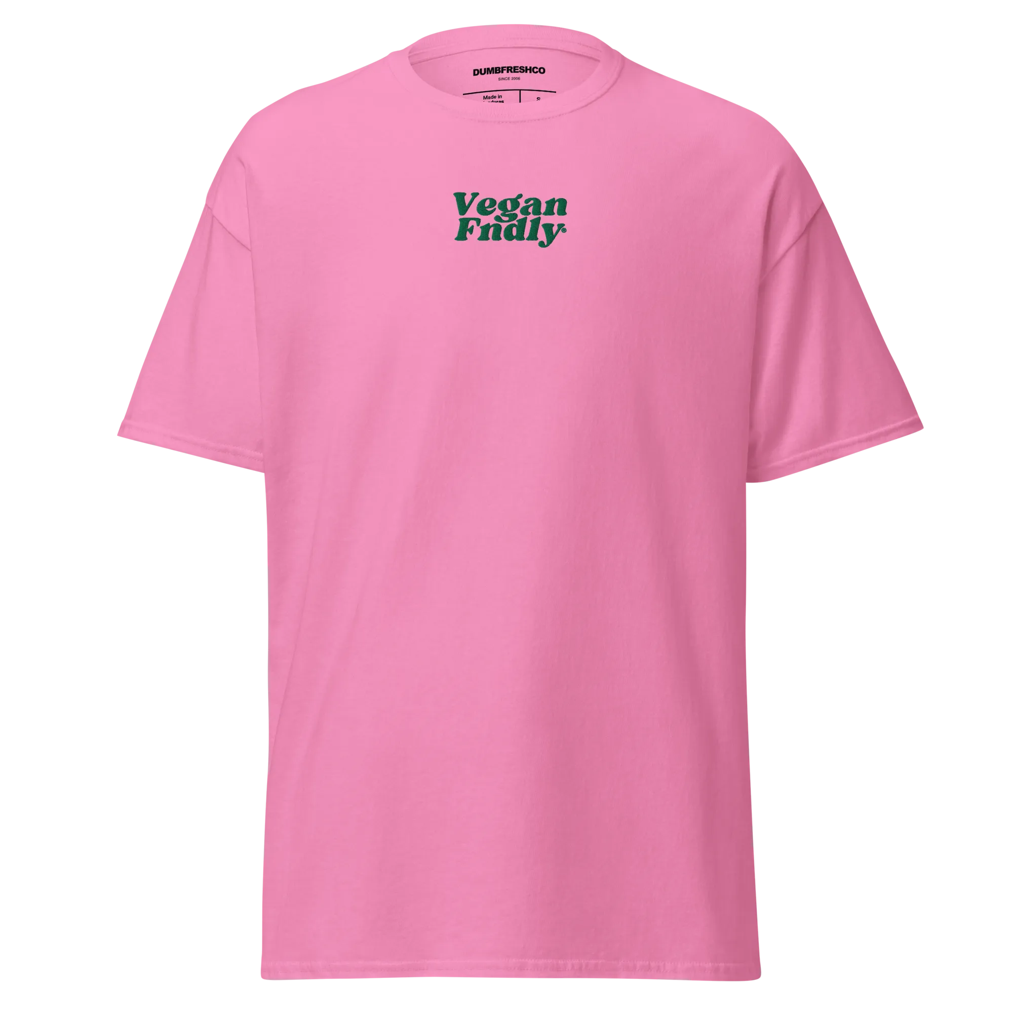 Vegan Fndly Embroidered T-Shirt