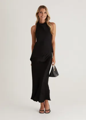 Vera Maxi Skirt - Black