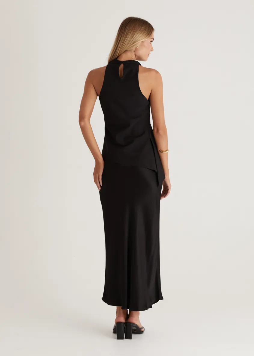 Vera Maxi Skirt - Black