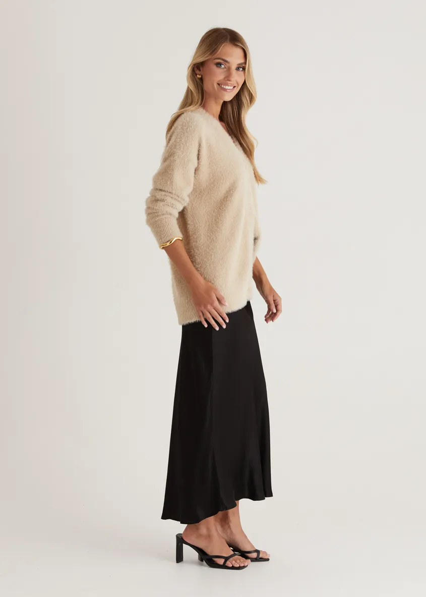 Vera Maxi Skirt - Black