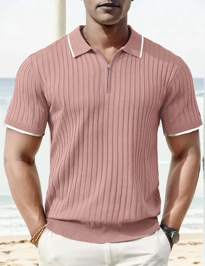 Versatile and comfortable Hudson men's casual polo shirt