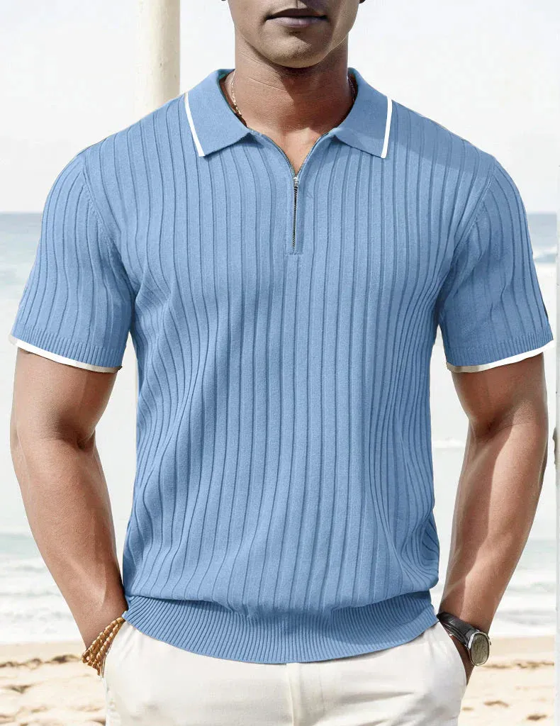 Versatile and comfortable Hudson men's casual polo shirt
