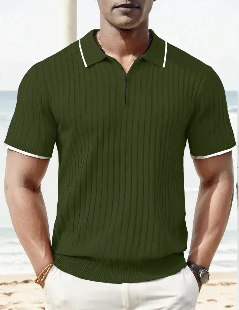 Versatile and comfortable Hudson men's casual polo shirt