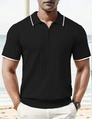 Versatile and comfortable Hudson men's casual polo shirt