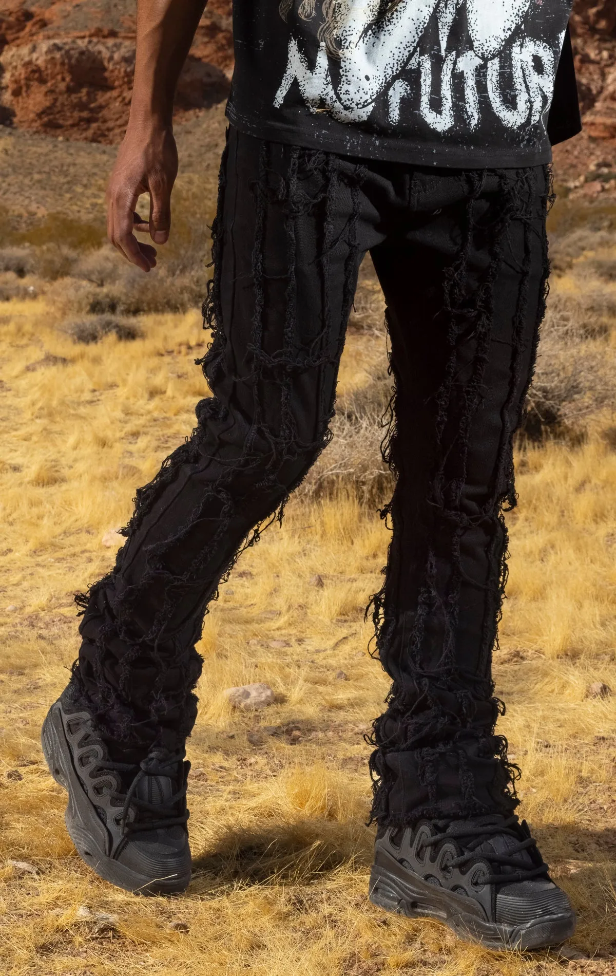 Vertical Frey Stack Jeans
