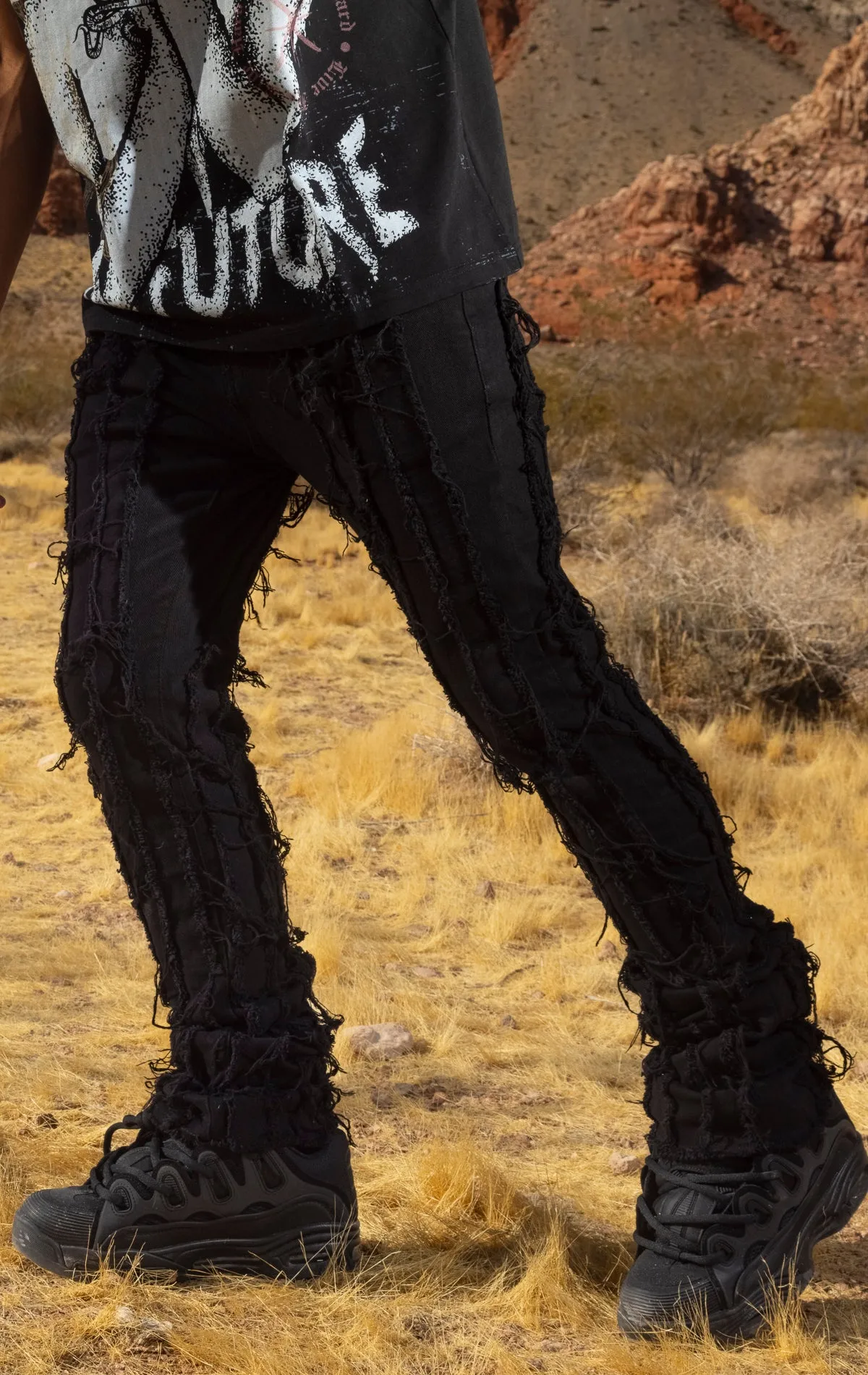 Vertical Frey Stack Jeans