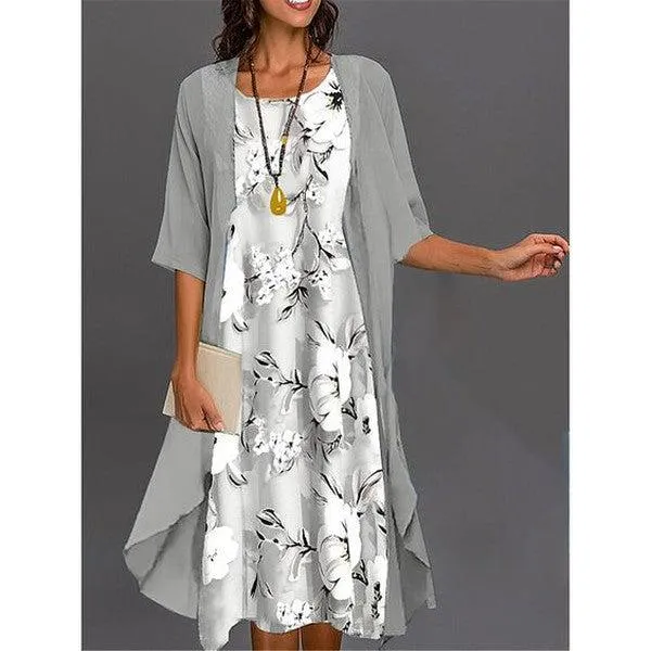Viane™ - Chic and Stylish Printed Dress