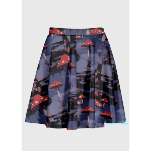 Ville Champignon Weirdcore High-Waisted Skirt Apparel & Accessories